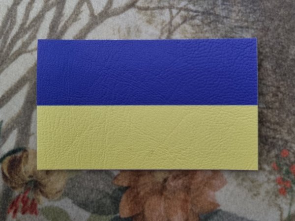 Magnet. Ukrainische Flagge.