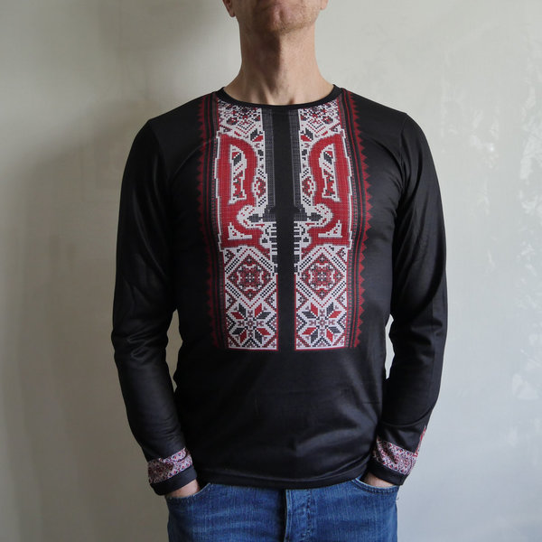 Traditionelles ukrainisches Kleidungstück "Vyshyvanka" für Herren ( ab XS bis zu 5XL).